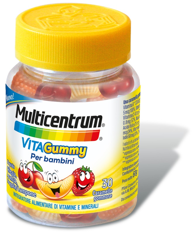 MULTICENTRUM VITAGUMMY 30 CARAMELLE GOMMOSE - Farmasanitas 