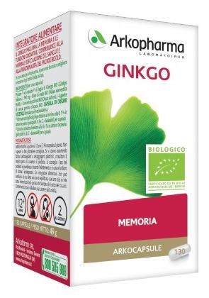 ARKO CAPSULE GINKGO BIO 130 CAPSULE - Farmasanitas 