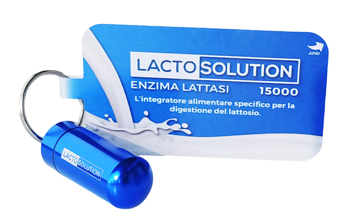 LACTOSOLUTION 15000 15 COMPRESSE CON PORTAPILLOLE - Farmasanitas 