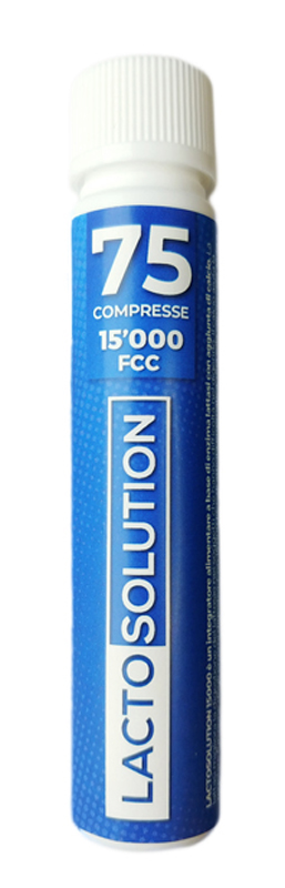 LACTOSOLUTION 15000 75 COMPRESSE - Farmasanitas 