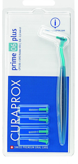 CURAPROX CPS PRIME CPS 06 CON 5 SCOVOLINI + SUPPORTO - Farmasanitas 