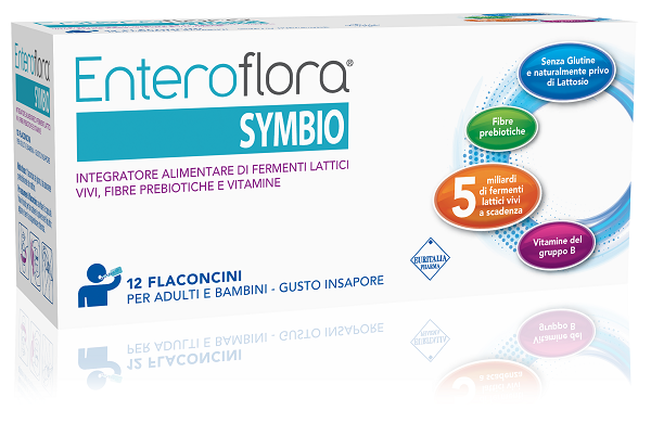 ENTEROFLORA SYMBIO 12 FLACONCINI DA 10 ML - Farmasanitas 