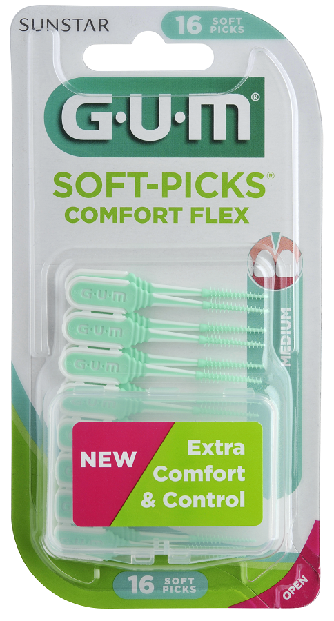 GUM SOFT PICK COMFORT FLEX SCOVOLINO INTERDENTALE 40 PEZZI - Farmasanitas 