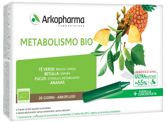 ARKOFLUIDI METABOLISMO BIO 20 FIALE - Farmasanitas 