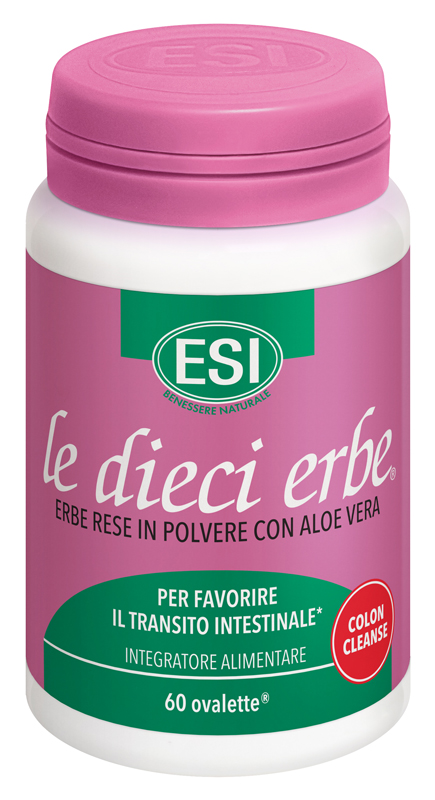 ESI LE DIECI ERBE COLON CLEANSE 60 OVALETTE - Farmasanitas 