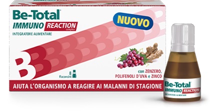 BETOTAL IMMUNO REACTION 8 FLACONCINI - Farmasanitas 