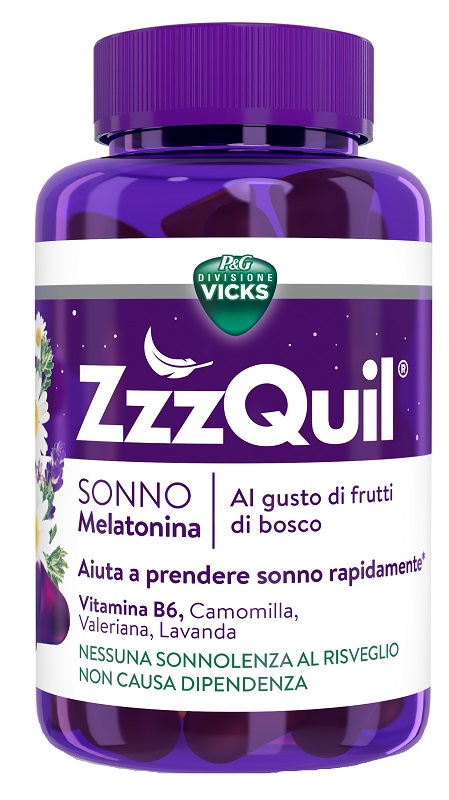 VICKS ZZZQUIL SONNO 60 PASTIGLIE GOMMOSE - Farmasanitas 