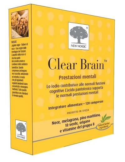 CLEAR BRAIN 120 COMPRESSE - Farmasanitas 