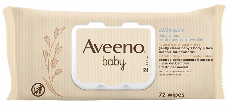 AVEENO BABY SALVIETTINE 72 PEZZI - Farmasanitas 