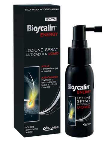 BIOSCALIN ENERGY LOZIONE SPRAY PREZZO SPECIALE SFUSO - Farmasanitas 