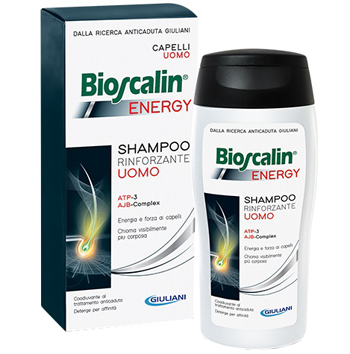 BIOSCALIN ENERGY SHAMPOO 200 ML - Farmasanitas 