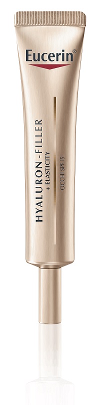 EUCERIN HYALURON-FILLER + ELASTICITY CONTORNO OCCHI SPF 15 15 ML - Farmasanitas 