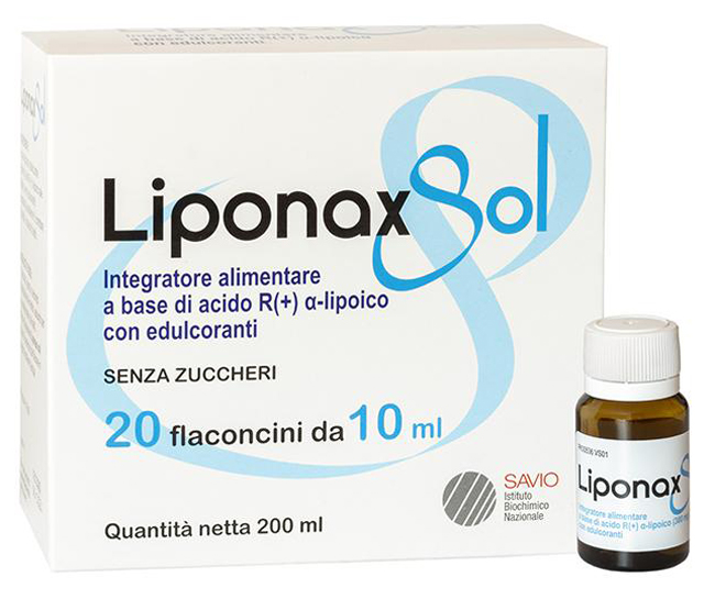 LIPONAX SOLUZIONE 20 FLACONCINI 10 ML - Farmasanitas 