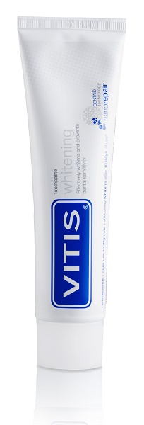 VITIS WHITENING DENTIFRICIO INTL 0519 100 ML - Farmasanitas 