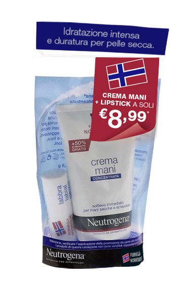 NEUTROGENA MANI PROFUMATO + LIPSTICK BUNDLE - Farmasanitas 