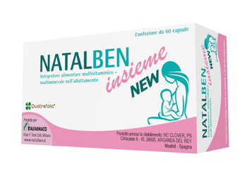 NATALBEN INSIEME NEW 60 CAPSULE - Farmasanitas 