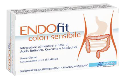 ENDOFIT COLON SENSIBILE 30 COMPRESSE GASTRORESISTENTI A RILASCIO MODIFICATO - Farmasanitas 