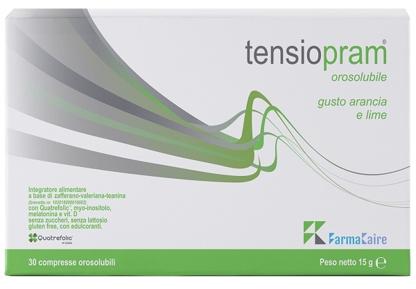 TENSIOPRAM OROSOLUBILE 30 COMPRESSE MASTICABILI GUSTO ARANCIA E LIME - Farmasanitas 