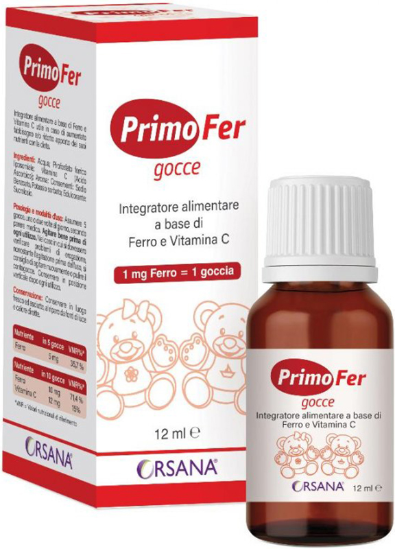 PRIMOFER GOCCE 12 ML - Farmasanitas 