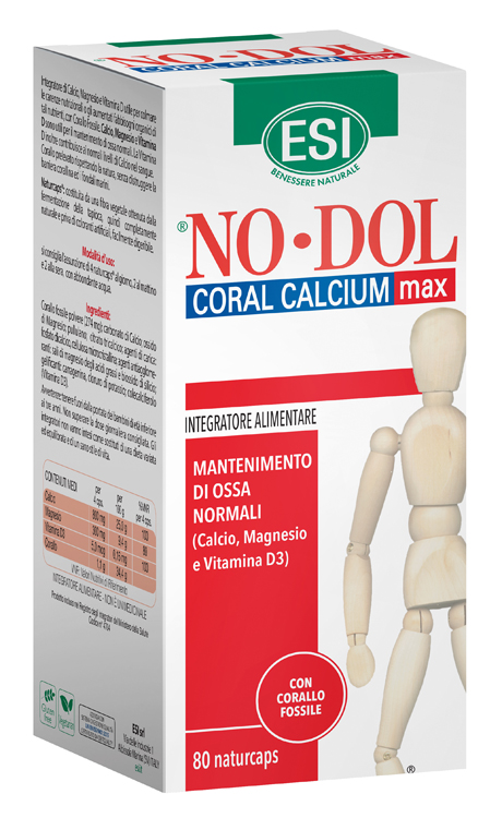 ESI NO DOL CORAL CALCIUM MAX 80 CAPSULE - Farmasanitas 