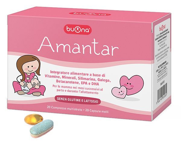 AMANTAR 20 COMPRESSE + 20 CAPSULE - Farmasanitas 
