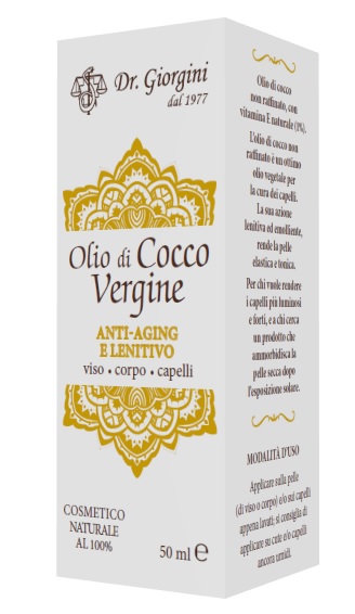 OLIO DI COCCO VERGINE 50 ML - Farmasanitas 