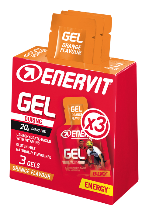 ENERVIT SPORT GEL ARANCIA 75 ML - Farmasanitas 