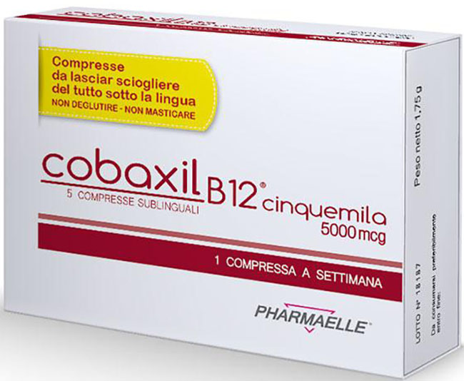 COBAXIL B12 5000MCG 5 COMPRESSE SUBLINGUALI - Farmasanitas 