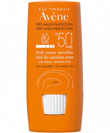 AVENE EAU THERMALE STICK LARGE ZONE SENSIBILI 50+ 8 G - Farmasanitas 