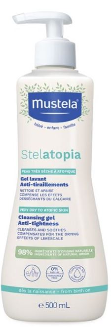 MUSTELA STELATOPIA GEL DETERGENTE 500 ML - Farmasanitas 