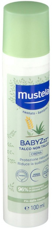 MUSTELA BABYZZZ TALCO NO TALCO 100 ML - Farmasanitas 