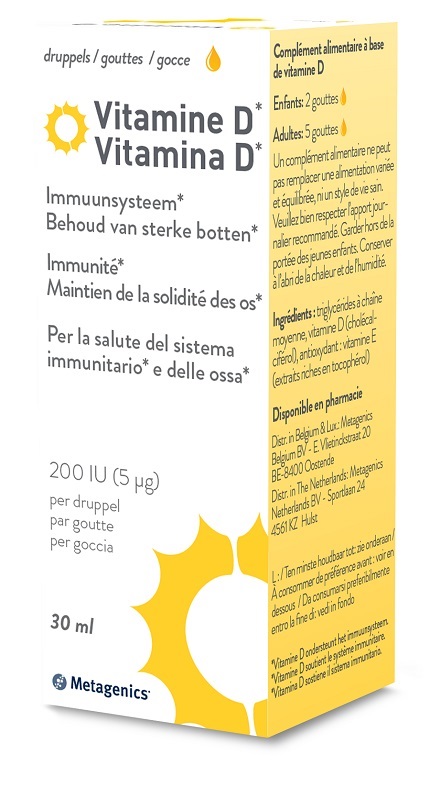 VITAMINA D LIQUIDO 30 ML - Farmasanitas 
