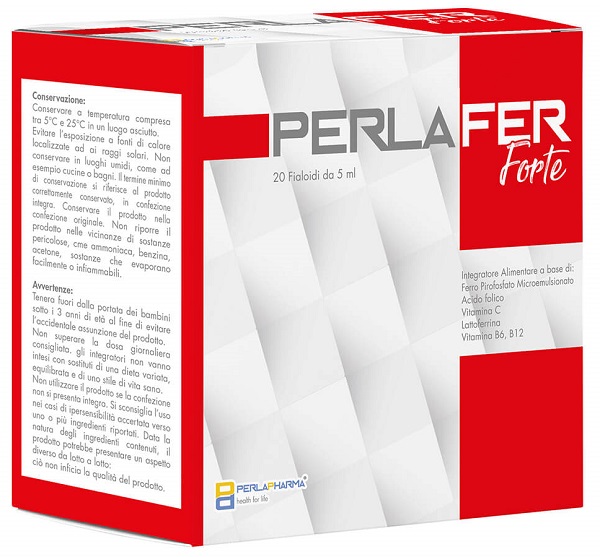 PERLAFER FORTE 20 FIALOIDI DA 5 ML - Farmasanitas 