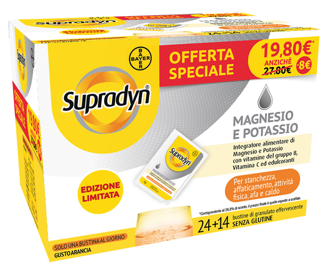 SUPRADYN MAGNESIO E POTASSIO LIMITED EDITION 14 + 24 BUSTINE - Farmasanitas 