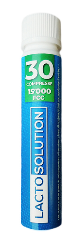 LACTOSOLUTION 15000 30 COMPRESSE - Farmasanitas 