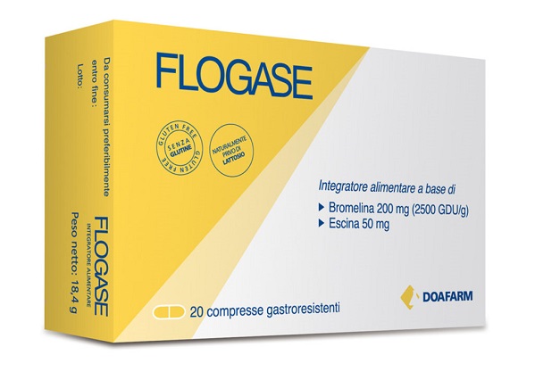 FLOGASE DOA 20 COMPRESSE - Farmasanitas 