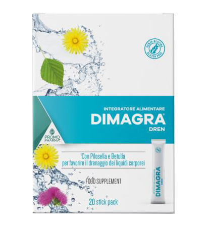 DIMAGRA DREN 20 STICK DA 15 ML - Farmasanitas 