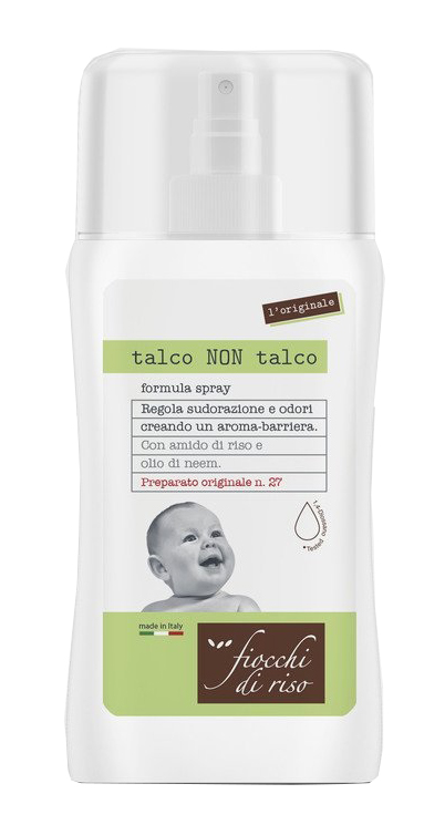 FIOCCHI DI RISO TALCO NON TALCO SPRAY 100 ML - Farmasanitas 