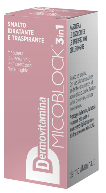 DERMOVITAMINA MICOBLOCK 3 IN 1 SMALTO IDRATANTE E TRASPIRANTE NUDE 5 ML - Farmasanitas 