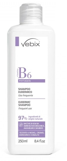 VEBIX PHYTAMIN SHAMPOO USO QUOTIDIANO EUDERMICO 250 ML - Farmasanitas 