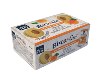 NUTRIFREE BISCO&GO CON FARCITURA ALL'ALBICOCCA 4X40 G - Farmasanitas 