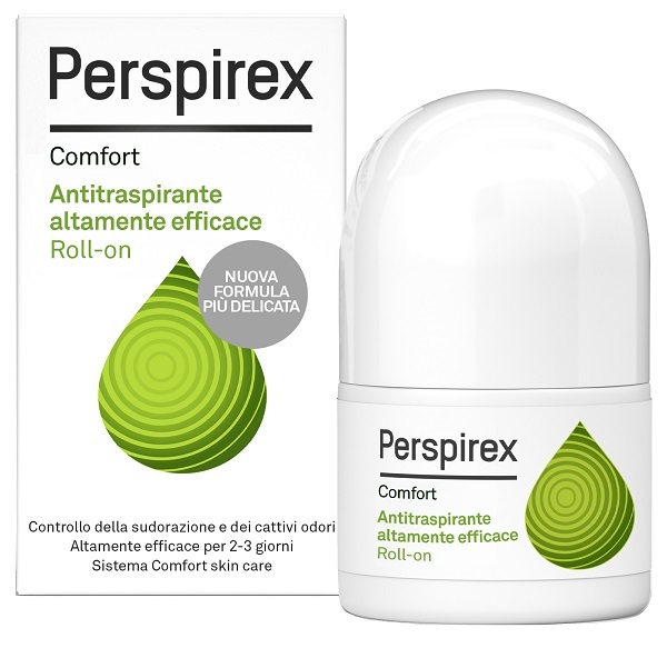 PERSPIREX COMFORT ANTITRASPIRANTE ROLL-ON NUOVA FORMULA 20 ML - Farmasanitas 