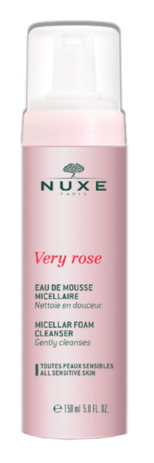 NUXE VERY ROSE MOUSSE LEGGERA DETERGENTE 150 ML - Farmasanitas 