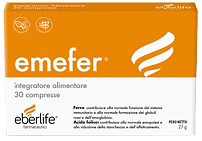 EMEFER 30 COMPRESSE - Farmasanitas 