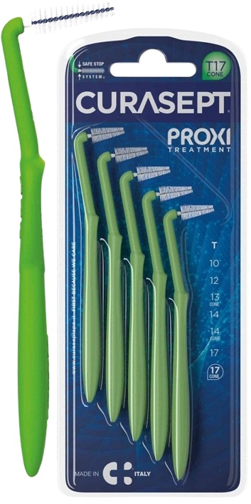CURASEPT PROXI ANGLE P09 VERDE CHIARO/LIGHT GREEN 5 PEZZI - Farmasanitas 