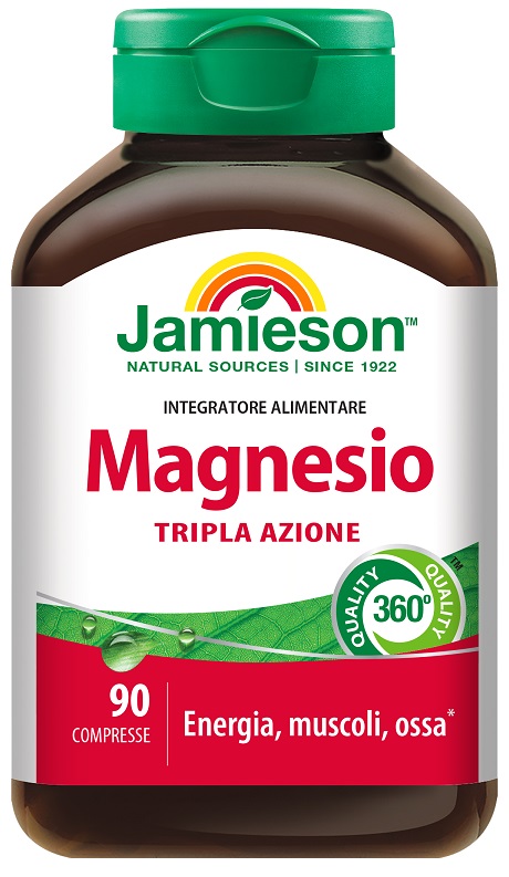 JAMIESON MAGNESIO TRIPLA AZIONE 90 COMPRESSE - Farmasanitas 