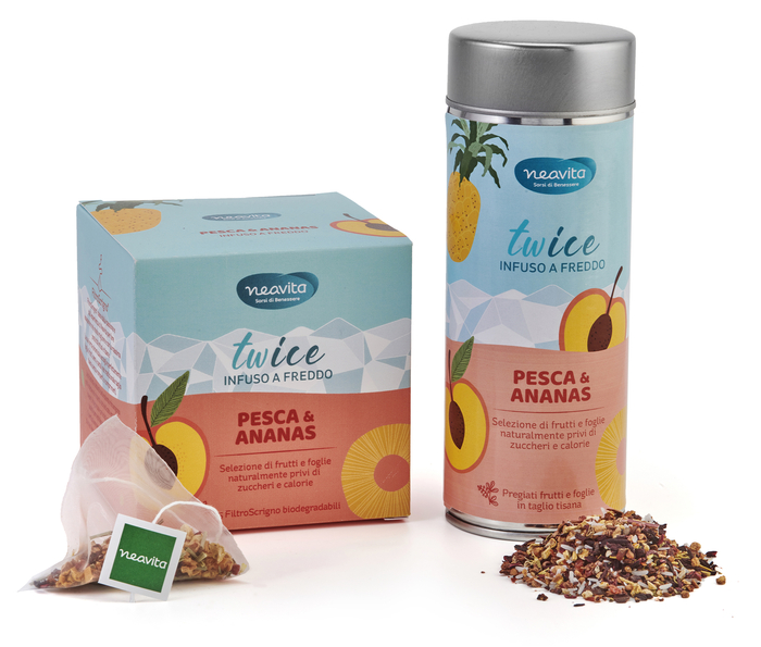 INFUSO TWICE PESCA E ANANAS FILTROSCRIGNO 15 FILTRI 3,5 G - Farmasanitas 