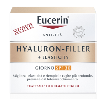EUCERIN HYALURON-FILLER + ELASTICITY CREMA GIORNO SPF30 50 ML - Farmasanitas 