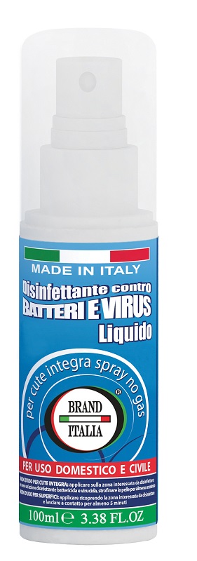 DISINFETTANTE BATTERI E VIRUS 100 ML - Farmasanitas 