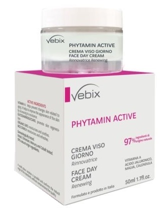 VEBIX PHYTAMIN CREMA VISO GIORNO RINNOVATRICE NEW 50 ML - Farmasanitas 
